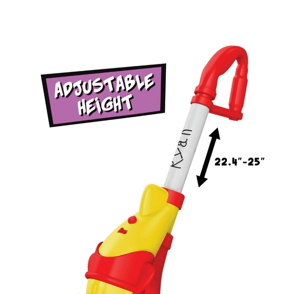 Core Innovations Ryan's World Cordless Stick Vacuum - Yellow, Red - Picture 2 of 7